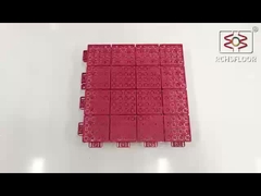 Ανθεκτικές στις καιρικές συνθήκες πλακάκια δαπέδου γήπεδου μπάσκετ Πολλαπλές αθλητικές πλακάκια CE RoSH