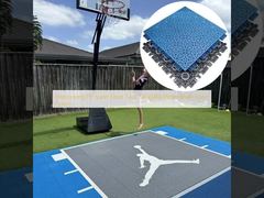 Πλακάκια αθλητικού δαπέδου PP Interlocking 340x340x18mm Multi-Sport Court