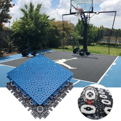 Φορητό Pp Interlocking Pickleball μπάσκετ γήπεδο μπάσκετ πατώμα χαλί εξωτερικών αθλητικών πλακιδίων