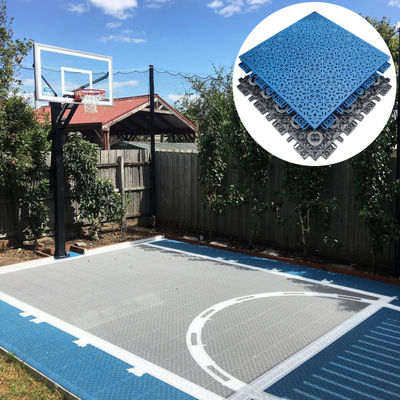 Pp Μοντυλική διασύνδεση Pickleball Αθλητικό γήπεδο Γότσος πλακάκια 3x3 Γότσος γήπεδο μπάσκετ