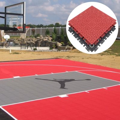 Pp Pvc Outdoor Sport Interlocking Volleyball Court Badminton Court πλακάκια του γηπέδου μπάσκετ