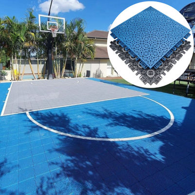 Μπάτμιντον Τένις Pickleball Μπάσκετ Court Εξωτερικά Αθλήματα Κεραμίδια Ενσωματωμένα