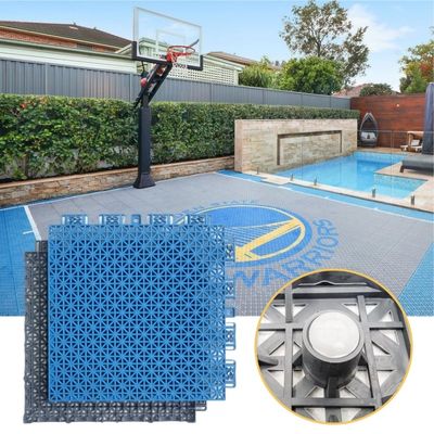 Εξωτερικά εσωτερικά PVC pickleball τένις μπάσκετ γήπεδο επιφάνειας πλακάκια διασύνδεση