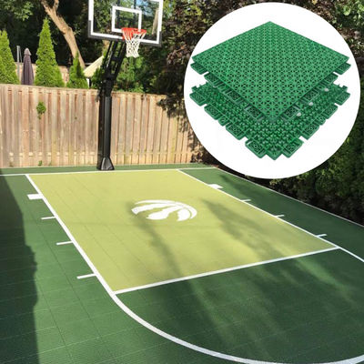 PP Fiba εξωτερικό 3x3 μπάσκετ Τένις γήπεδο πλακάκια δαπέδου αδιάβροχο