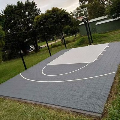 Κινητό Diy Logo Εξωτερικό μπάσκετ Pickleball Court Interlocking Αθλητικά πάτωμα Mat πλακάκι